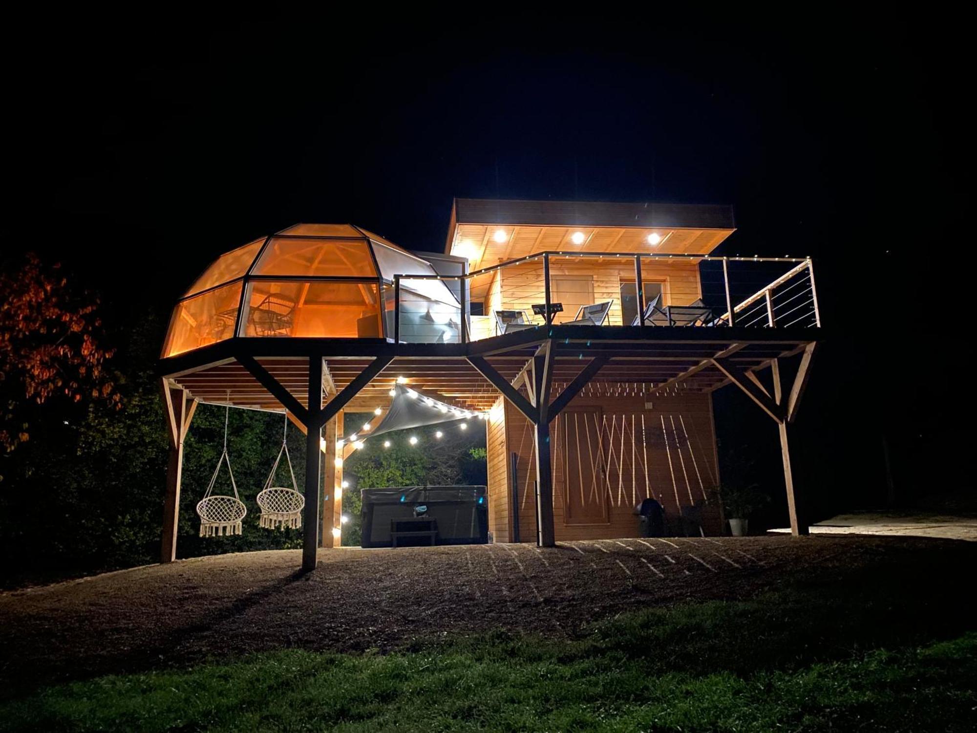 Villa Nuit’s Féerique en Champagne à Meurville Extérieur photo